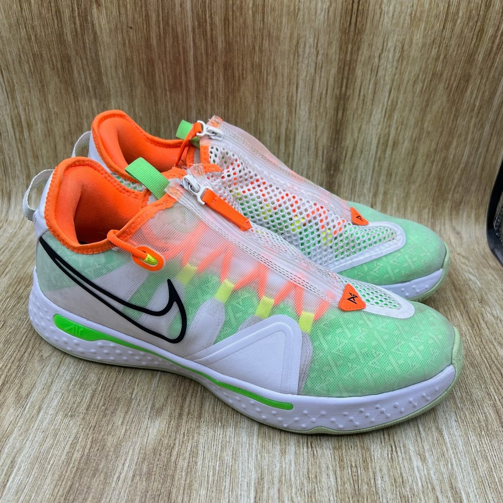Nike PG 4 x Gatorade Men's Size 14 White GX Basketball Sneakers Shoes CD5078-100